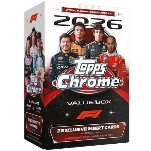 Non Sports Cards Topps - 2026 - Formula 1 - Chrome - Blaster Value Box - Cardboard Memories Inc.