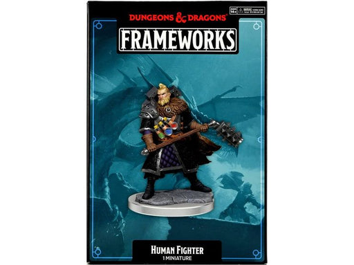 Role Playing Games Wizkids - Dungeons and Dragons - Frameworks - Human Fighter - 75013 - Cardboard Memories Inc.