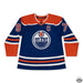 Collectible Merchandise Upper Deck Authenticated - Connor McDavid Autographed & Inscribed “900 Points 1/2/24” Blue Adidas Edmonton Oilers Jersey - Cardboard Memories Inc.