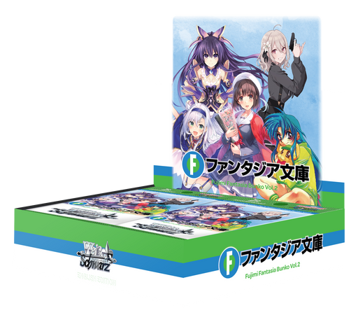 Trading Card Games Bushiroad - Weiss Schwarz - Fujimi Fantasia Bunko - Volume 2 - Booster Box - Cardboard Memories Inc.