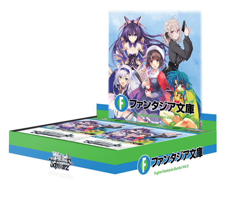 Trading Card Games Bushiroad - Weiss Schwarz - Fujimi Fantasia Bunko - Volume 2 - Booster Box - Cardboard Memories Inc.