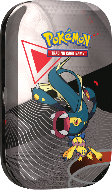 Trading Card Games Pokemon - Scarlet and Violet - Black and White - Unova Mini Tin - Eelektross and Galvantula - Cardboard Memories Inc.