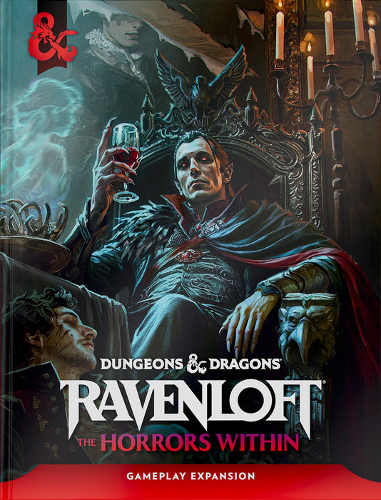 Role Playing Games Wizards of the Coast - Dungeons and Dragons - 5th Edition - Ravenloft - The Horrors Within - Gameplay Expansion - Cardboard Memories Inc.