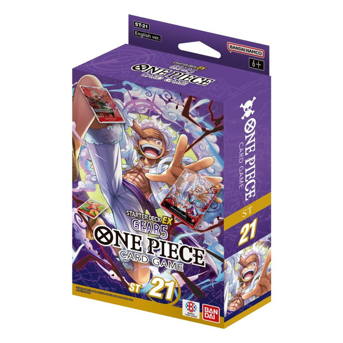collectible card game Bandai - One Piece Card Game - Gear 5 - Starter Deck - Cardboard Memories Inc.
