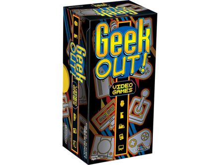 Board Games Playroom Entertainment - Geek Out! - Video Game Edition - Cardboard Memories Inc.