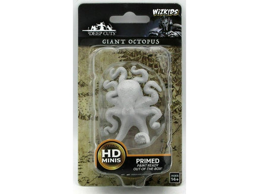 Role Playing Games Wizkids - Dungeons and Dragons - Unpainted Miniatures - Deep Cuts - Giant Octopus - 73728 - Cardboard Memories Inc.