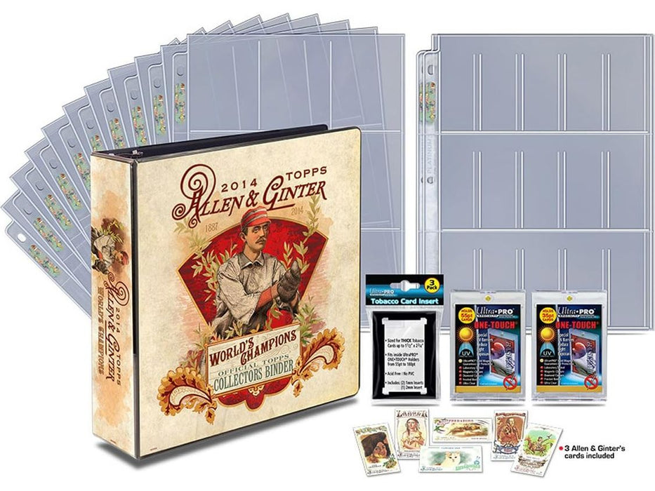 Sports Cards Topps - 2014 - Allen And Ginter  - Official Collectors Binder - Cardboard Memories Inc.