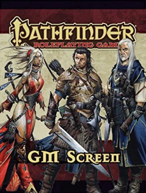 Role Playing Games Paizo - Pathfinder - Roleplaying Game - GM Screen - Cardboard Memories Inc.