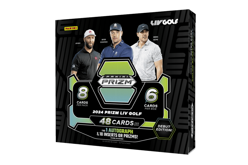 Sports Cards Panini - 2024 - Golf - Prizm - LIV - Hobby Box - Cardboard Memories Inc.