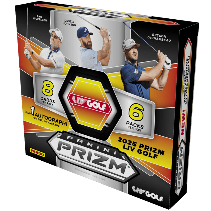 Sports Cards Panini - 2026 - Golf - Prizm - LIV - Hobby Box - Cardboard Memories Inc.