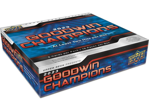 Sports Cards Upper Deck - 2023 - Goodwin Champions - Trading Card Hobby Box - Cardboard Memories Inc.