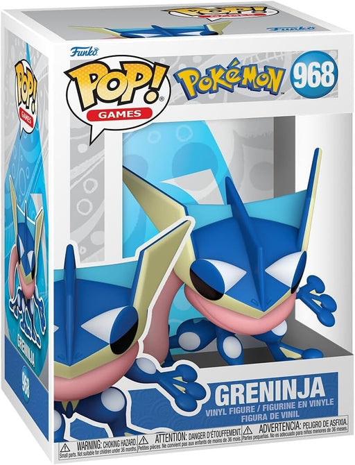 Action Figures and Toys POP! - Games - Pokemon - Greninja - Cardboard Memories Inc.