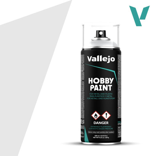 Paints and Paint Accessories Acrylicos Vallejo - Paint Spray - Grey - 28 011 - Cardboard Memories Inc.