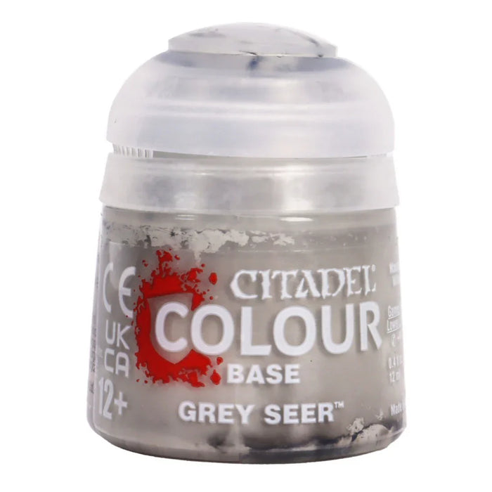 Paints and Paint Accessories Citadel Base - Grey Seer 12ml - 21-54 - Cardboard Memories Inc.
