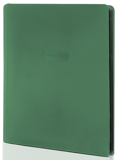 Comic Supplies Evoretro - 9 Pocket Binder with Zipper - Green - Cardboard Memories Inc.