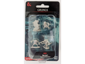 Role Playing Games Wizkids - Dungeons and Dragons - Unpainted Miniature - Nolzurs Marvellous Miniatures - Grungs - 90415 - Cardboard Memories Inc.