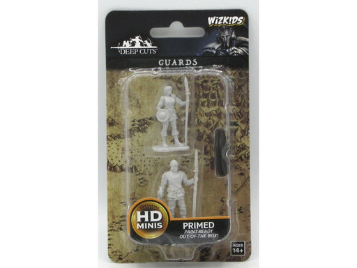 Role Playing Games Wizkids - Unpainted Miniatures - Deep Cuts - Guards - 73870 - Cardboard Memories Inc.