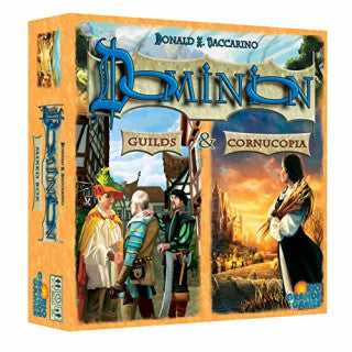 Board Games Rio Grande Games - Dominion - Guilds and Cornucopia - Expansion - Cardboard Memories Inc.