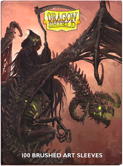 Supplies Arcane Tinmen - Dragon Shield Art Sleeves - Standard Size - Brushed Art - Halloween 2025 - Package of 100 - Cardboard Memories Inc.