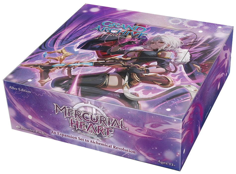 Collectible Card Games Grand Archive - Mercurial Heart - Alter Edition - Booster Box - Cardboard Memories Inc.