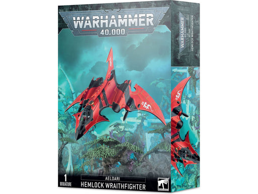 Collectible Miniature Games Games Workshop - Warhammer 40K - Eldar - Hemlock Wraithfighter - 46-14 - Cardboard Memories Inc.