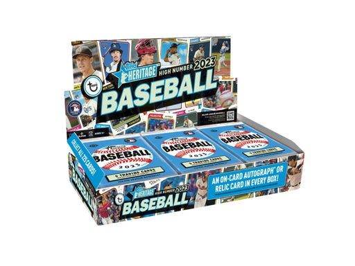 Sports Cards Topps - 2023 - Baseball - Heritage High Number - Trading Card Hobby Box - Cardboard Memories Inc.