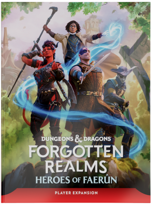 Role Playing Games Wizards of the Coast - Dungeons and Dragons - 5th Edition - Forgotten Realms - Heroes of Faerun - Hardcover - Cardboard Memories Inc.