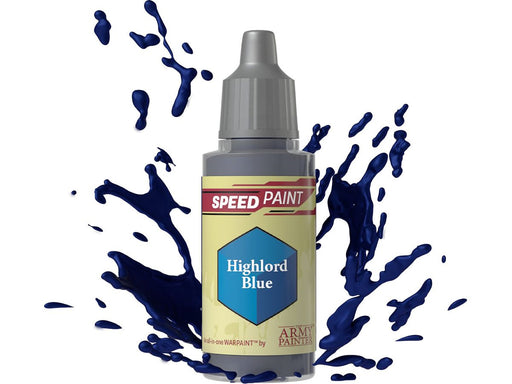 Paints and Paint Accessories Army Painter - Warpaints - Speedpaint - Highlord Blue - WP2015 - Cardboard Memories Inc.