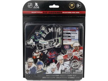 Action Figures and Toys Import Dragon Figures - Hockey - 2.5 Inch Figurine Game - Figs Starter Set Series 1 #2 - Cardboard Memories Inc.