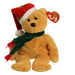 Plush TY Beanie Baby - 2003 Holiday Teddy Bear - Cardboard Memories Inc.