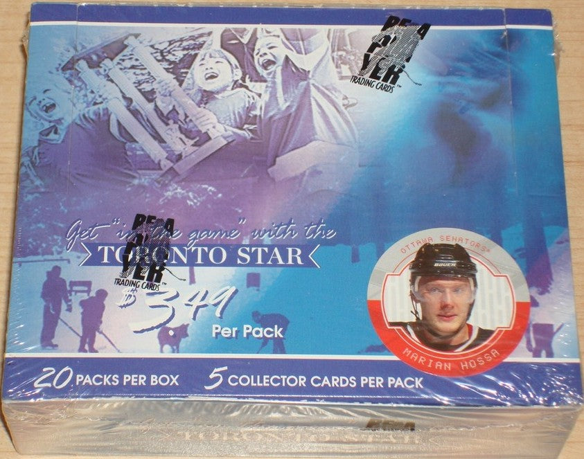 Sports Cards In the Game - 2003-04 - Hockey - Toronto Star - Retail Box - Marian Hossa Variant - Cardboard Memories Inc.