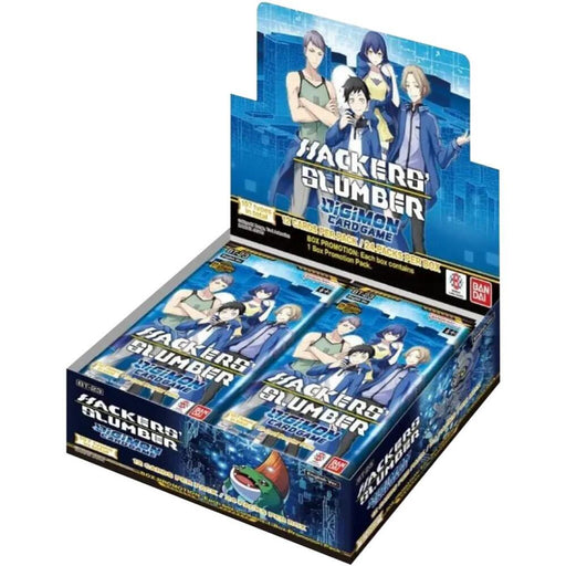 collectible card game Bandai - Digimon Trading Card Game - BT-23 - Hackers Slumber - Booster Box - Cardboard Memories Inc.