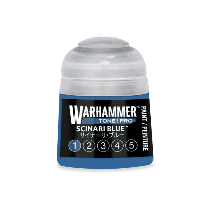 Paints and Paint Accessories Games Workshop - Warhammer Colour Tone Pro - Scinari Blue - 1 - 20-341 - Cardboard Memories Inc.