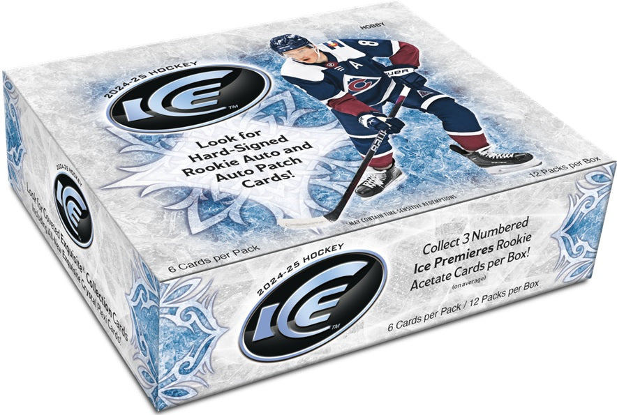 Sports Cards Upper Deck - 2024-25 - Hockey - Ice - Hobby Box - Cardboard Memories Inc.