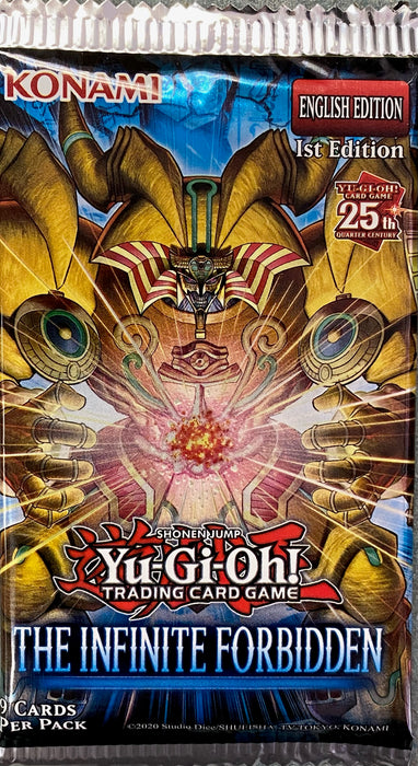 Trading Card Games Konami - Yu-Gi-Oh! - Infinite Forbidden - Booster Pack - Cardboard Memories Inc.