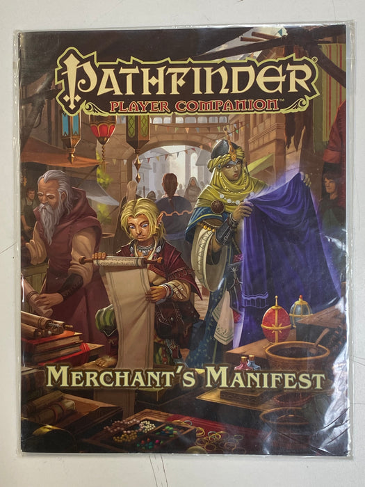 Role Playing Games Paizo - Pathfinder - Player Companion - Merchants Manifest - PF0028 - Cardboard Memories Inc.