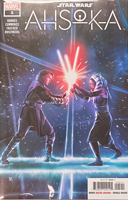 Comic Books Marvel Comics - Star Wars Ahsoka (2024) 005 (Cond VF-) - 22554 - Cardboard Memories Inc.