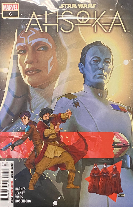 Comic Books Marvel Comics - Star Wars Ahsoka (2024) 006 (Cond VF-) - 22555 - Cardboard Memories Inc.