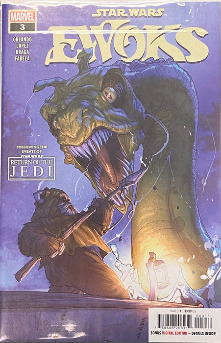 Comic Books Marvel Comics - Star Wars Ewoks (2024) 003 of 4 (Cond. VF-) - 22557 - Cardboard Memories Inc.