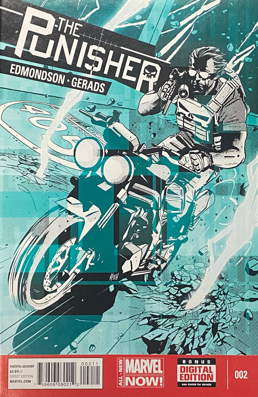 Comic Books, Hardcovers & Trade Paperbacks Marvel Comics - The Punisher (2014 10th Series) 002 (Cond. FN) - 1952 - Cardboard Memories Inc.