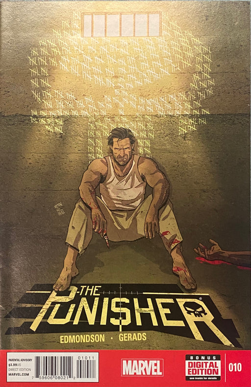 Comic Books, Hardcovers & Trade Paperbacks Marvel Comics - The Punisher (2014 10th Series) 010 (Cond. VG+) - 1954 - Cardboard Memories Inc.