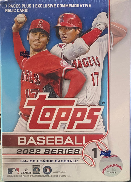 Sports Cards Topps - 2022 - Baseball - Series 1 - Trading Card Blaster Box - Cardboard Memories Inc.