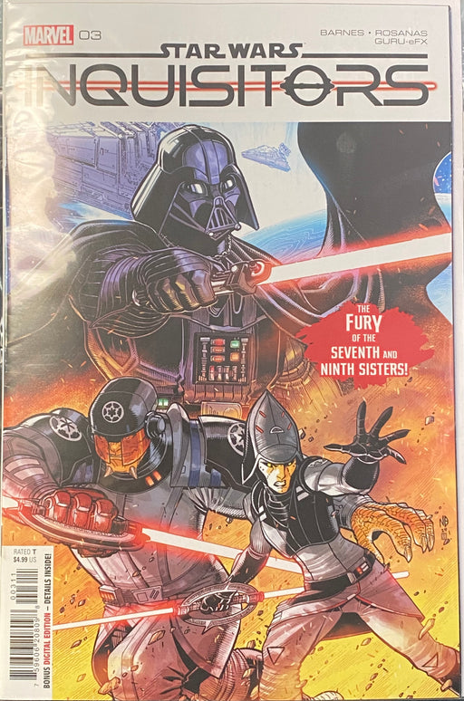 Comic Books Marvel Comics - Star Wars - Inquisitors (2024) 003 (Cond. FN/VF) - 22572 - Cardboard Memories Inc.