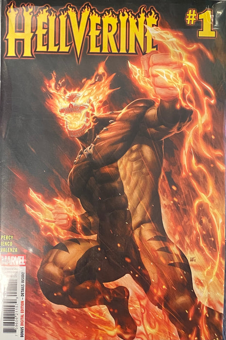 Comic Books Marvel Comics - Hellverine (2024 2nd Series) 001 (Cond. FN+) - 22580 - Cardboard Memories Inc.