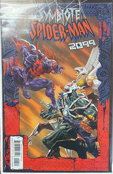 Comic Books Marvel Comics - Symbiote Spider-Man 2099 (2024) 004 (Cond. FN+) - 22219 - Cardboard Memories Inc.