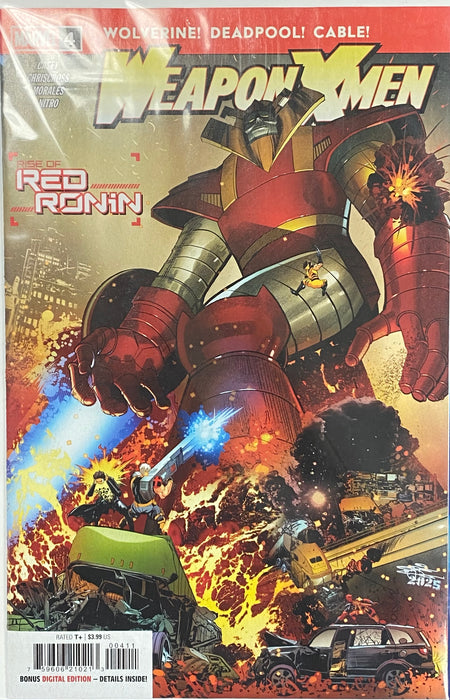 Comic Books Marvel Comics - Weapon X-Men (2024) 004 of 5 (Cond. VF-) - 22604 - Cardboard Memories Inc.