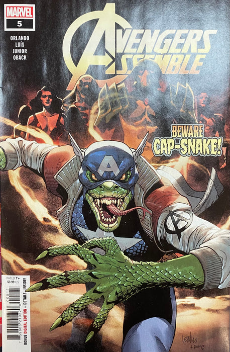 Comic Books Marvel Comics - Avengers Assemble (2024) 005 of 5 (Cond. VF-) - 22617 - Cardboard Memories Inc.