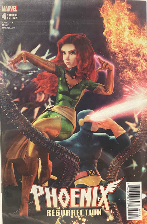 Comic Books Marvel Comics - Phoenix Resurrection (2018) 004 - Cover B Connecting Variant Edition (Cond. FN-) - 3887 - Cardboard Memories Inc.