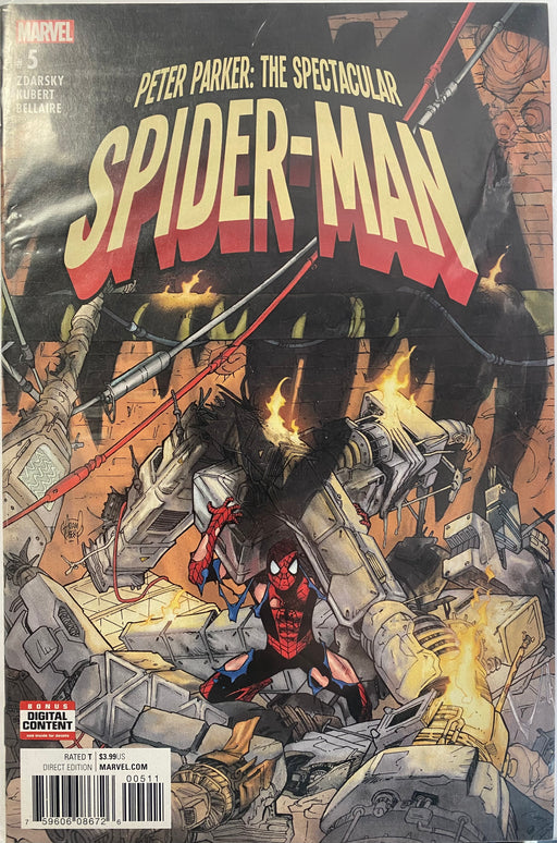 Comic Books Marvel Comics - Peter Parker: The Spectacular Spider-Man (2017 1st Series) 005 (Cond. FN) - 3890 - Cardboard Memories Inc.