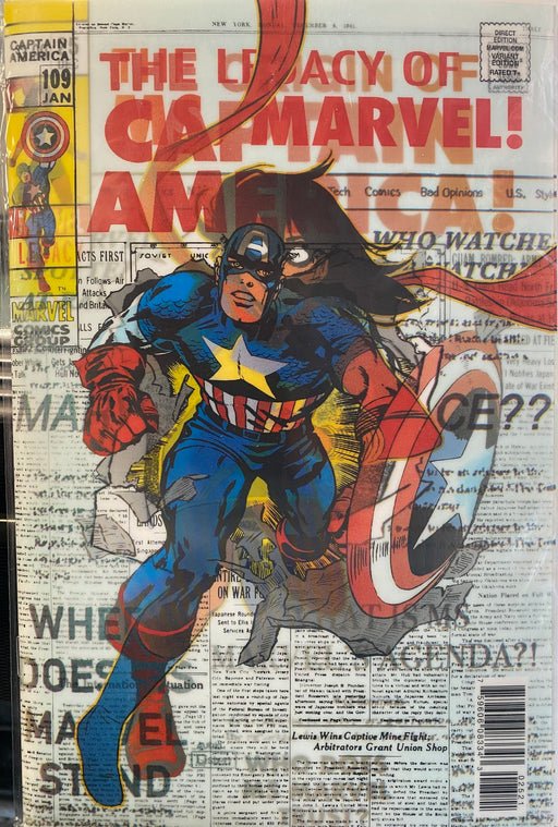 Comic Books Marvel Comics - Ms. Marvel (2015 4th Series) 025 - Cover C Lenticular Variant Edition (Cond. FN+) - 3899 - Cardboard Memories Inc.